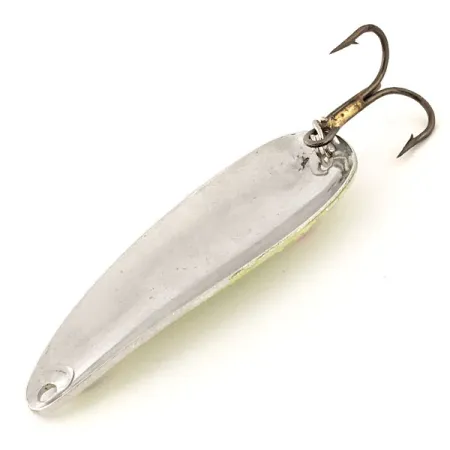 Wahoo Class Tackle Lepel, Zilver Chartreuse, 9g, Schubben, #13064