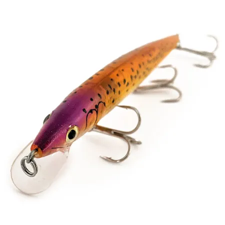 Rapala Husky Jerk HJ 14 Plug, Oranje/Paars, 18g, Suspending, #13074