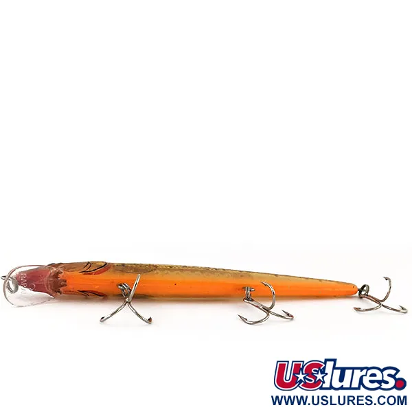 Rapala Husky Jerk HJ 14 Plug, Oranje/Paars, 18g, Suspending, #13074