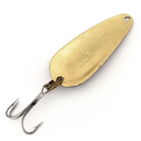Nebco Aqua Spoon Lepel, Gehamerd Goud, 7g, Vintage, #13078