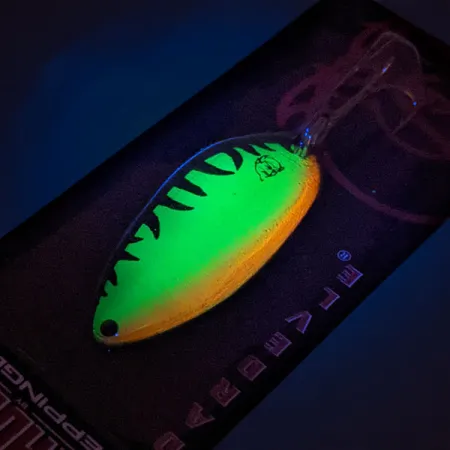 Eppinger Dardevle Devle Dog UV Lepel, Fire Tiger, 14g, UV, #13092