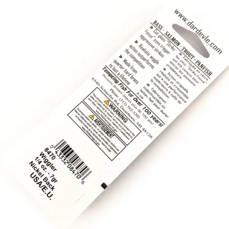 Eppinger Red Eye Wiggler UV Lepel, Electric Lime/Nickel, 7g, #13097