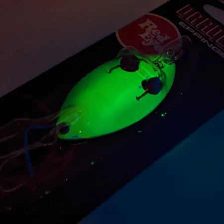 Eppinger Red Eye Wiggler UV Lepel, Electric Lime/Nickel, 7g, #13097