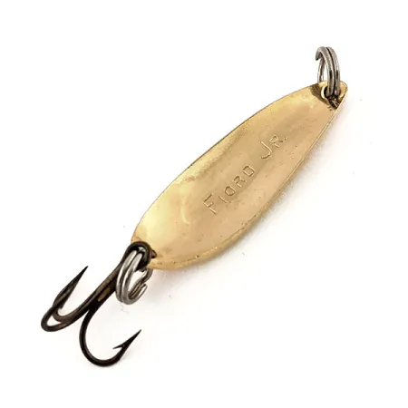 Lepel Acme Fiord Spoon Jr, Goud/Oranje, 3,4g, Vintage, #13112