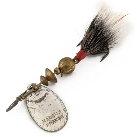 Mepps Aglia 0 Dressed Spinner, Zilver, 2,5g, Eekhoornstaart, #13124