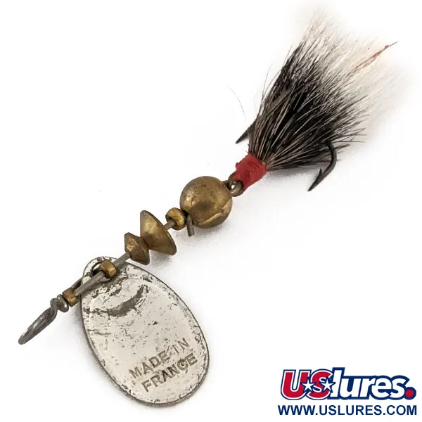 Mepps Aglia 0 Dressed Spinner, Zilver, 2,5g, Eekhoornstaart, #13124