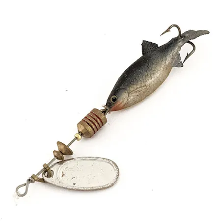 Mepps Comet Mino 1 Spinner, Zilver, 4.6g, Zachte Shad, #13127
