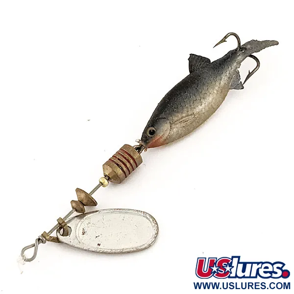 Mepps Comet Mino 1 Spinner, Zilver, 4.6g, Zachte Shad, #13127