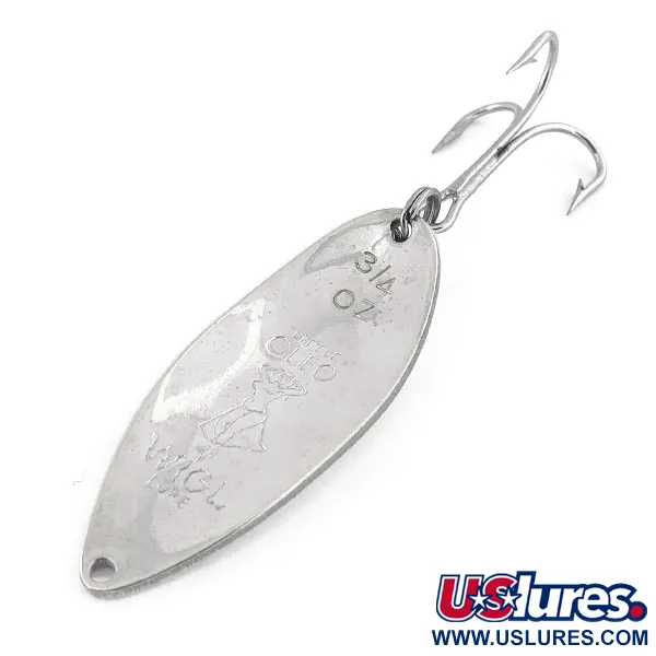 Seneca Little Cleo (Hula Girl) Lepel, White Pearl/Orange/Nickel, 21g, #13135