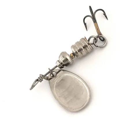 Luhr Jensen Metric Spinner, Zilver, 4g, Vintage, #13179