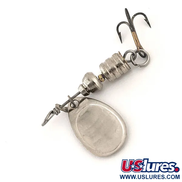 Luhr Jensen Metric Spinner, Zilver, 4g, Vintage, #13179