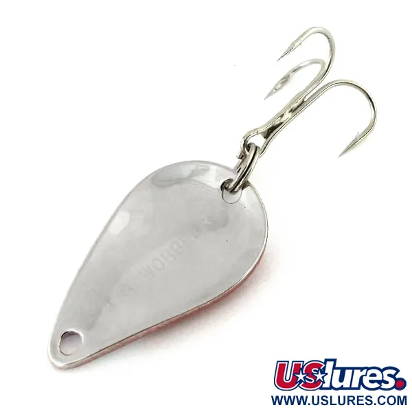 Acme K.O. Wobbler Lepel, Rood/Wit/Nikkel, 7g, USA-makelij, #13203