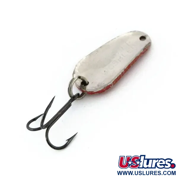 Lucky Strike Banshee Lepel, Rood/Wit/Nikkel, 7g, Vintage, #13209