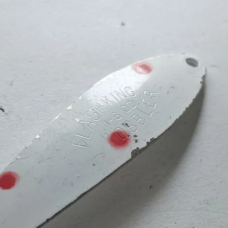 Acme Flash-King Wobble, 5g Wit / Rood, Lepel #13672