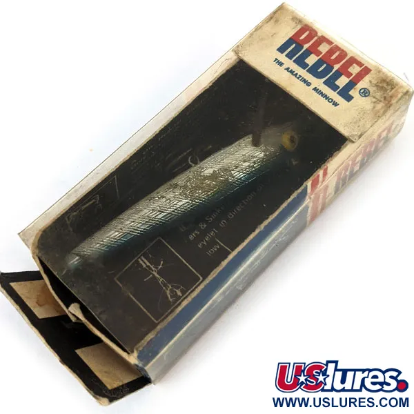 Rebel Vintage Floater (1960s), Zilver, 3g, Drijvende Plug #13990