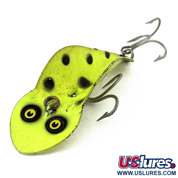 Buck Perry spoonplug UV, 10g Chartreuse UV Glow, Lepel #14300