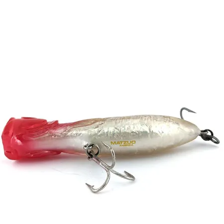 Matzuo Captain Hook, 75g, 15cm, Red Head Silver Flake, Zinkend Kunstaas #16677