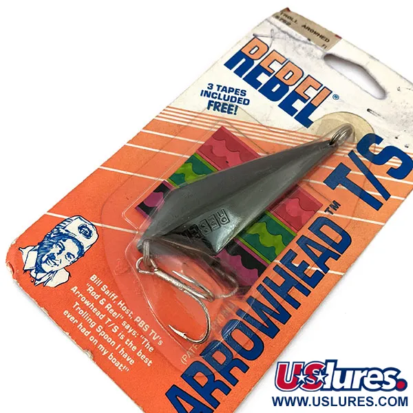 Rebel Arrowhead, 17g Zwart, Lepel #15144