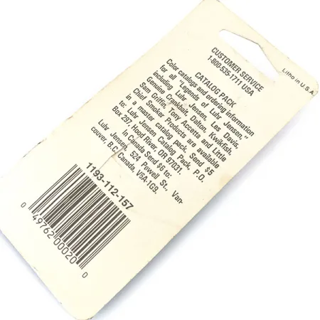 Luhr Jensen Hus-lure, 2,36g Oranje / Goud, Lepel #14951