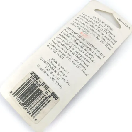 Luhr Jensen Hot Tail, 3,5g, Nikkel/Geel, Spinner #14956