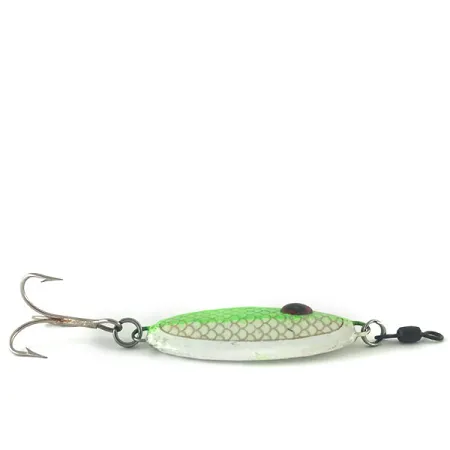 Bomber Slab Spoon UV, 42g Limoengroen, Jigging Lepel #15471