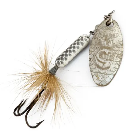 Worden’s Original Rooster Tail, Zilver, 3,6g, Spinner #15993