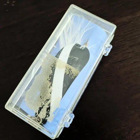 Weezel Rex, 12,5g Zwart/Wit, Weedless Lepel #16151