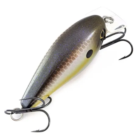Strike King KVD 1.5 Silent, Olive Shad, 12g, Squarebill Crankbait #16780