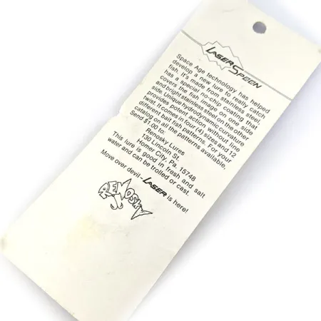 Renosky Laser Spoon, 7g Goud-Zwart, Lepel #20308