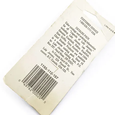 Luhr Jensen Hus-lure UV, 2,4g Goud/Oranje, Lepel #16796