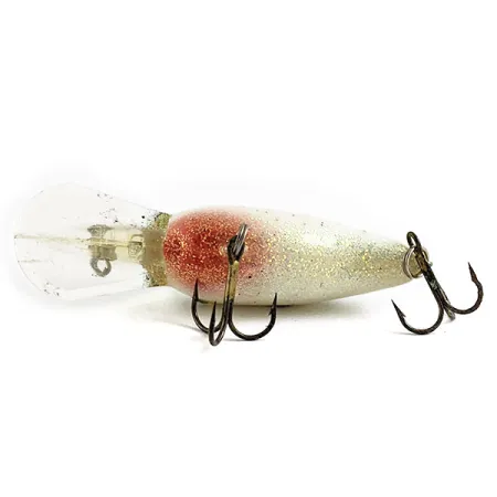 Strike King Pro Model 3XD, Glitter Groen/Zilver, 7g, Crankbait #16865