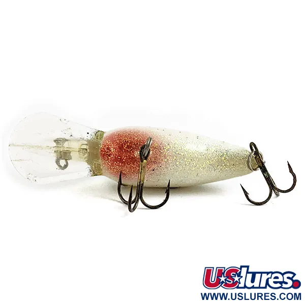 Strike King Pro Model 3XD, Glitter Groen/Zilver, 7g, Crankbait #16865