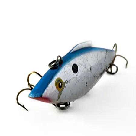 Bill Lewis Rat-L-Trap Floater, Chrome Blue Back, 9g, Drijvende Lipless Crankbait #17062