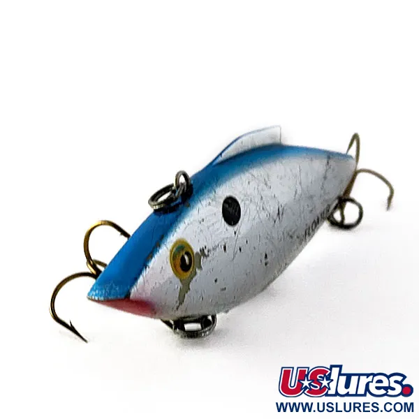 Bill Lewis Rat-L-Trap Floater, Chrome Blue Back, 9g, Drijvende Lipless Crankbait #17062