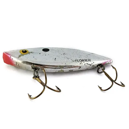 Bill Lewis Rat-L-Trap Floater, Chrome Blue Back, 9g, Drijvende Lipless Crankbait #17062