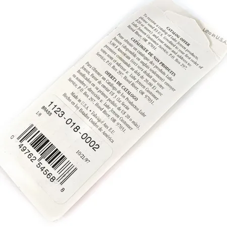 Luhr Jensen Lil' Kroc (Krocodile Stubby), Goud, 4,5g, Lepel #17153