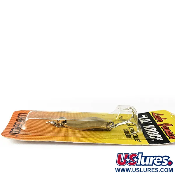 Luhr Jensen Lil' Kroc (Krocodile Stubby), Goud, 4,5g, Lepel #17153