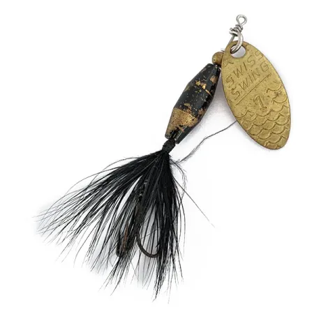 Renosky Lures Swiss Swing 1, Goud, 3,5 g, Spinner #17292