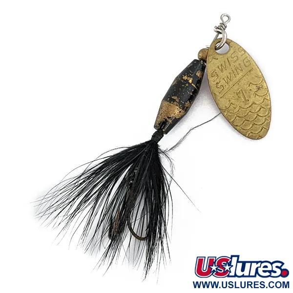 Renosky Lures Swiss Swing 1, Goud, 3,5 g, Spinner #17292