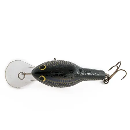 Bagley Mama CAT, 14g, 7cm, Zilveren Schubben, Diepduikende Plug #17353