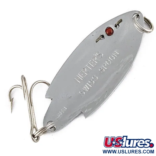 Herter's Swiss Spoon, 7g Nikkel/Rode Oogjes, Lepel #22132