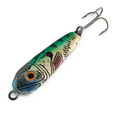 Wahoo Real Image Jig, 28g Teal-Cream, Jig #17541