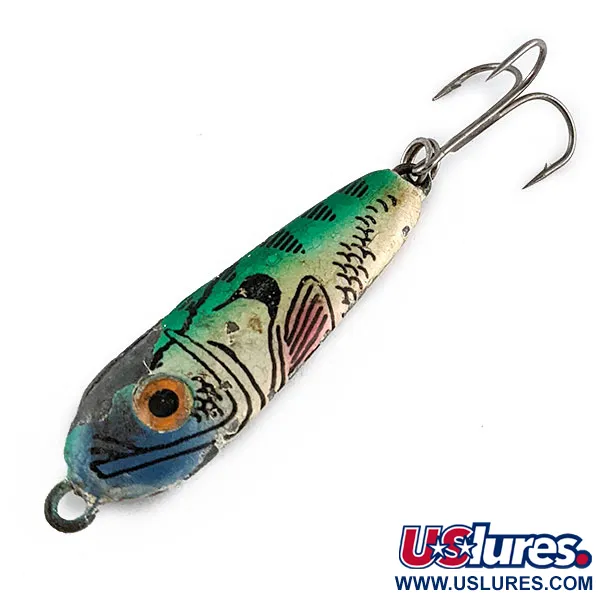 Wahoo Real Image Jig, 28g Teal-Cream, Jig #17541