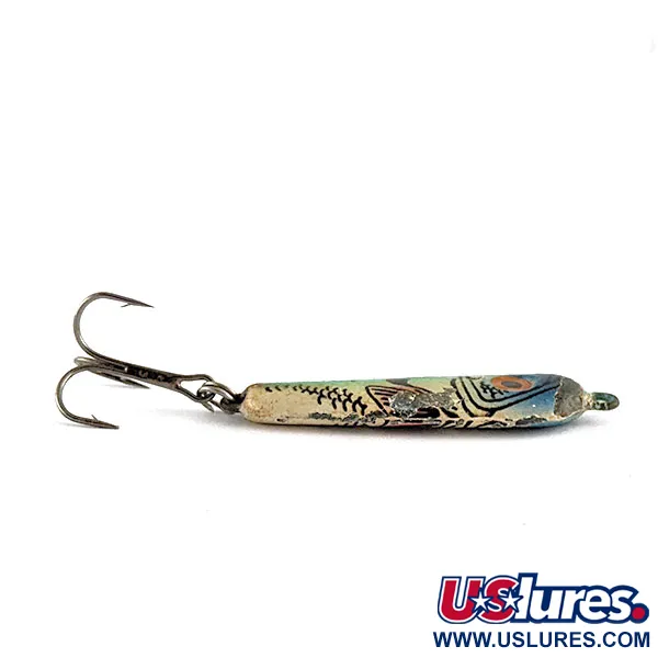 Wahoo Real Image Jig, 28g Teal-Cream, Jig #17541