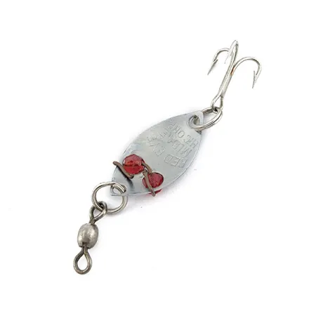 Hofschneider Red Eye Midge, 1,1g, zilver, Ultra-light lepel #17945