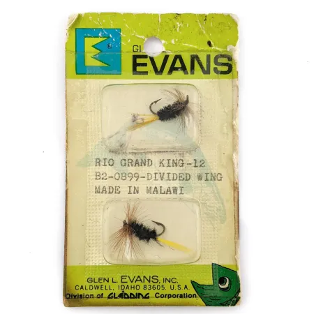Glen Evans Rio Grand King Maat 12 Kunstvlieg