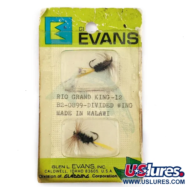 Glen Evans Rio Grand King Maat 12 Kunstvlieg
