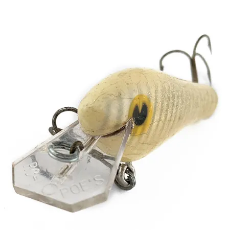 Poe's RC -1, 10g, Crème Glitter, Crankbait #18087