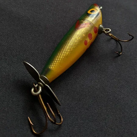 Barracuda Dalton Special, 9g, Goud/Groen, Topwater Kunstaas #18107