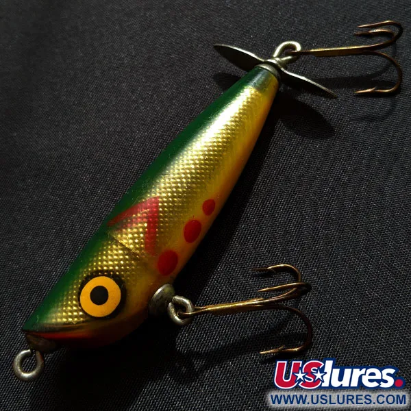 Barracuda Dalton Special, 9g, Goud/Groen, Topwater Kunstaas #18107
